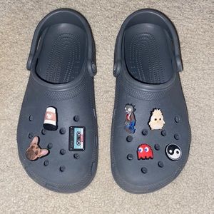Grey Crocs